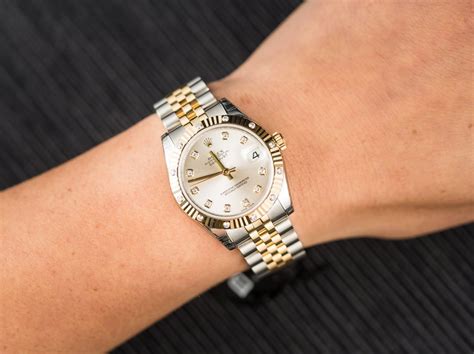 rolex 31 mm on wrist|rolex datejust 31 diamond.